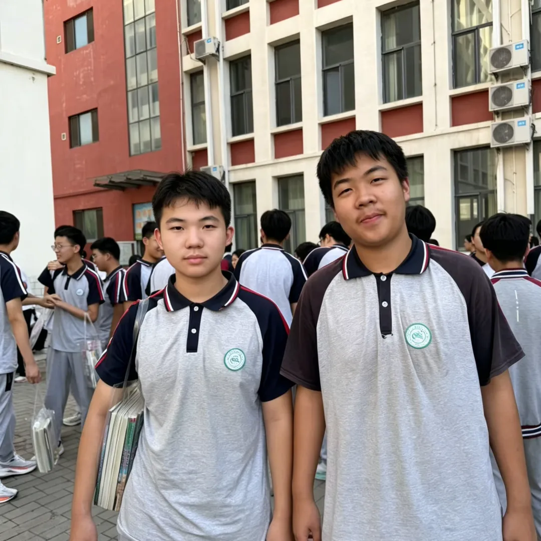 中考次日落幕|笑颜藏锋芒,我校少年从容赴考,自带光芒-第22张图片-四季读书网