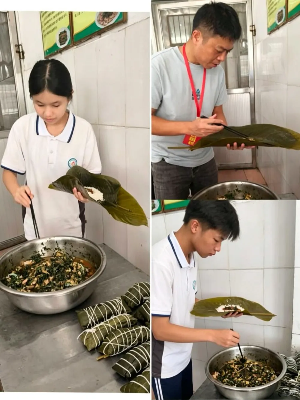 粽叶飘香迎端午,一举高“粽”战中考——浦北县第五中学开展九年级考前减压主题活动-第4张图片-四季读书网