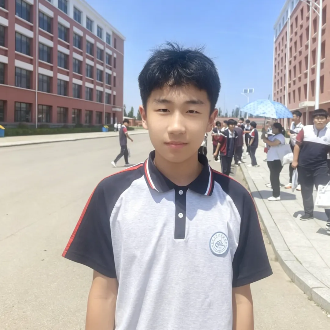 中考次日落幕|笑颜藏锋芒,我校少年从容赴考,自带光芒-第40张图片-四季读书网
