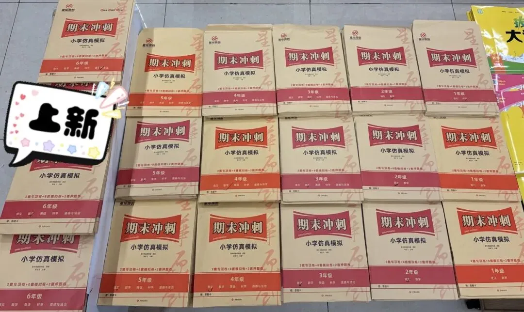 三源书吧【小学教辅推荐】《期末冲刺仿真模拟卷》专项巩固 查漏补缺,期末冲刺高分 备考少走弯路!-第21张图片-四季读书网