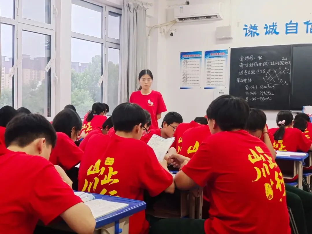 【中考第二天】温情暖校园 初心伴少年——深州市第三中学暖心陪伴学子从容应考-第21张图片-四季读书网