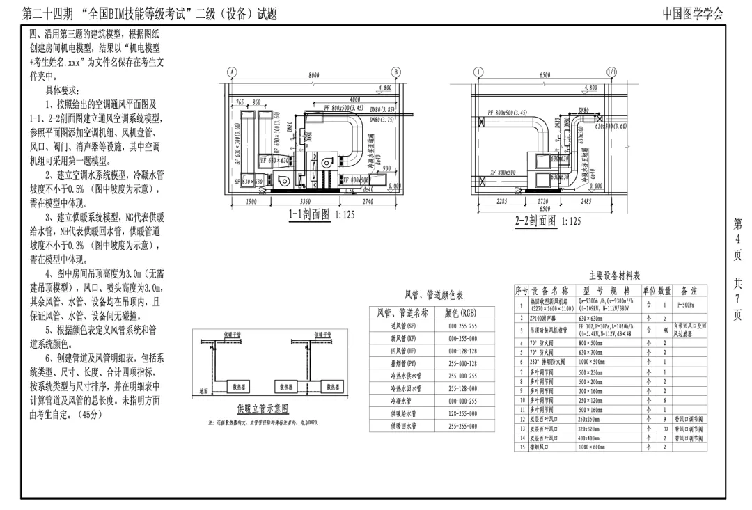 真题回顾 | 第24期全国BIM等级考试真题解析-第16张图片-四季读书网 真题回顾 | 第24期全国BIM等级考试真题解析-第16张图片-四季读书网