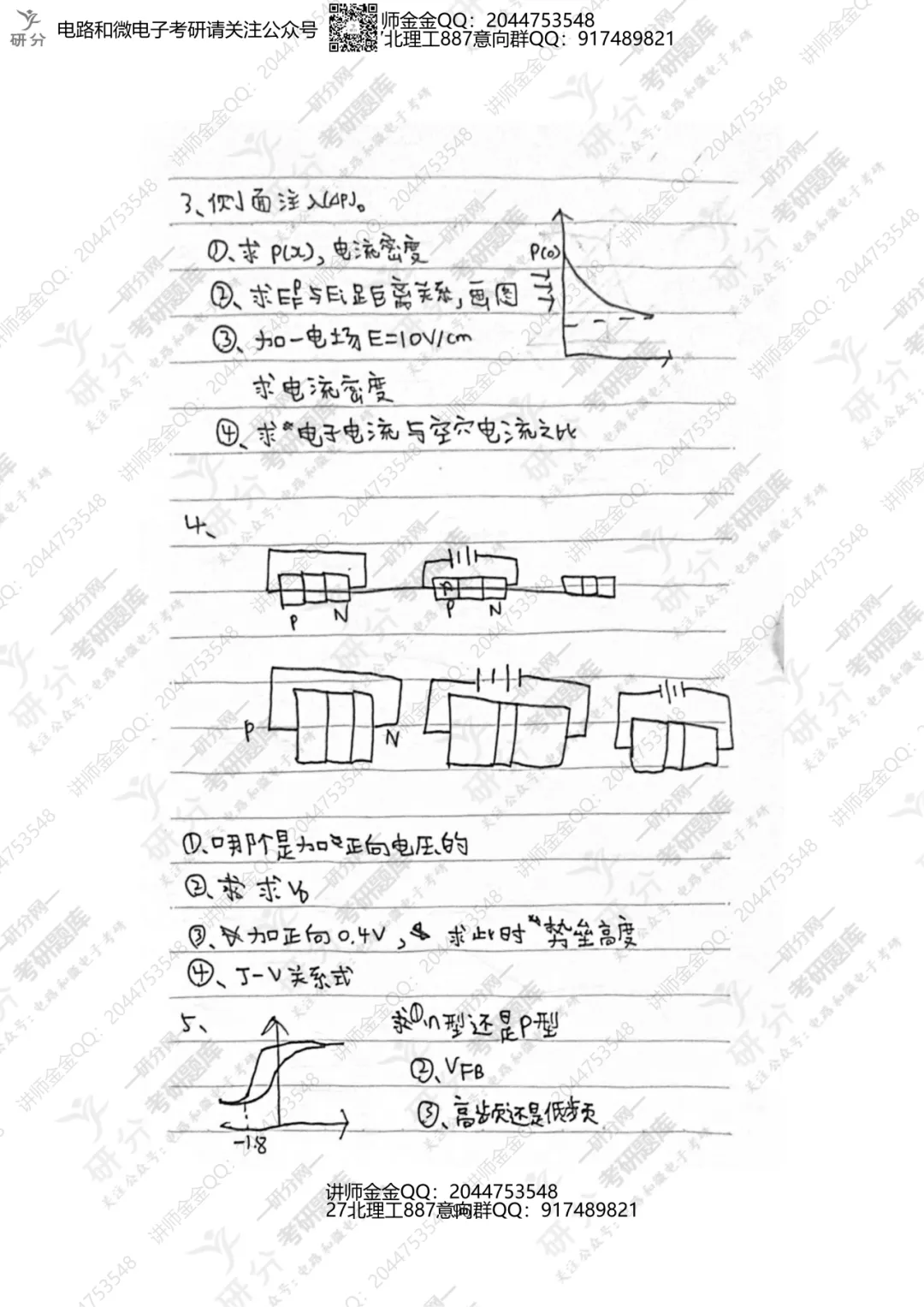 32套热门集成电路院校26考研真题汇总来啦,共220多页,数模电+半导体物理尽在掌握中~-第75张图片-四季读书网
