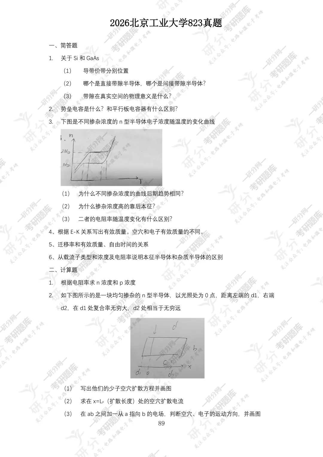 32套热门集成电路院校26考研真题汇总来啦,共220多页,数模电+半导体物理尽在掌握中~-第79张图片-四季读书网