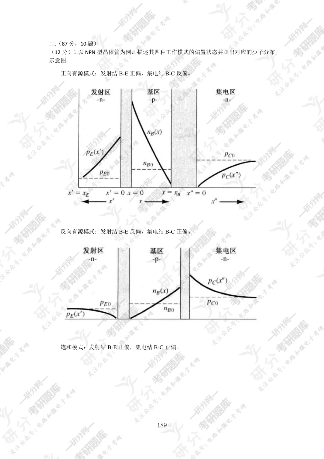 32套热门集成电路院校26考研真题汇总来啦,共220多页,数模电+半导体物理尽在掌握中~-第82张图片-四季读书网