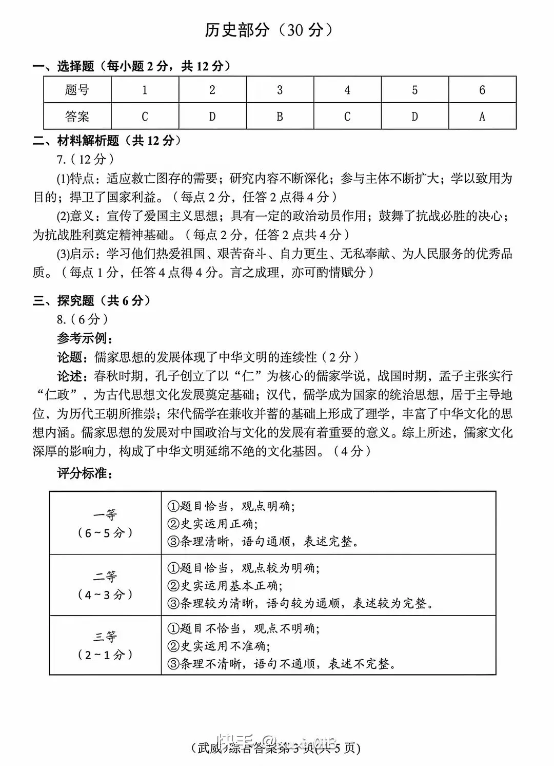 中考真题┃2026年甘肃省中考道法、历史、地理、生物试卷及答案-第11张图片-四季读书网 中考真题┃2026年甘肃省中考道法、历史、地理、生物试卷及答案-第11张图片-四季读书网