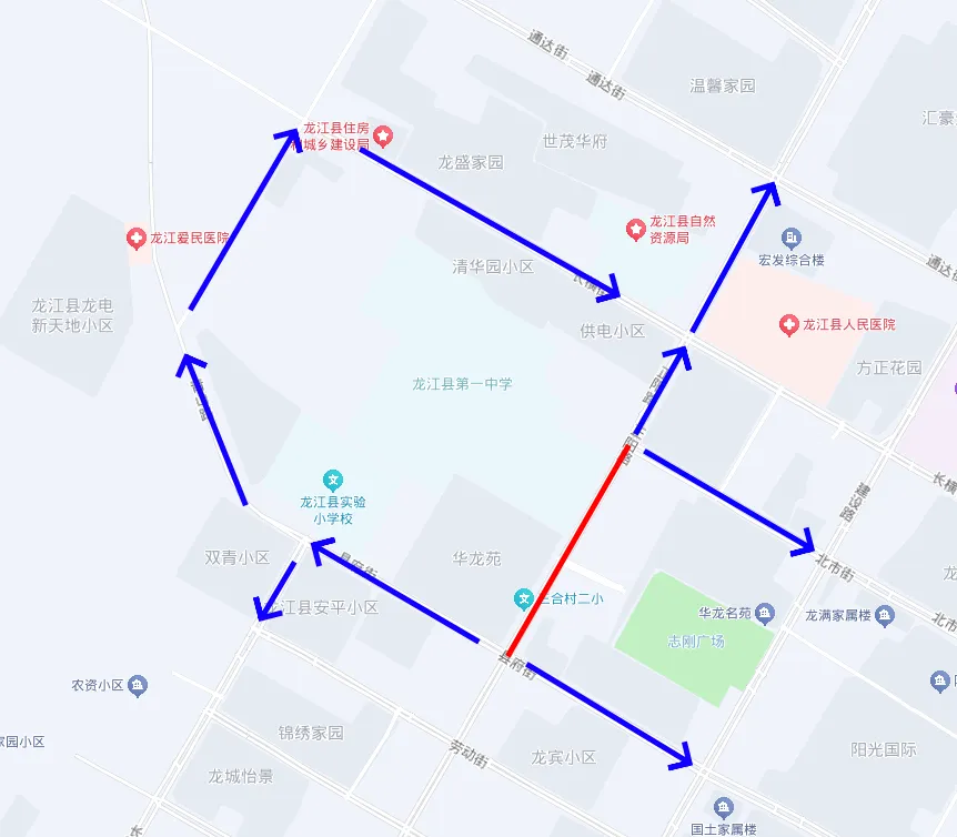 龙江县公安局关于2026年中考期间对部分道路进行交通管制的通告-第2张图片-四季读书网