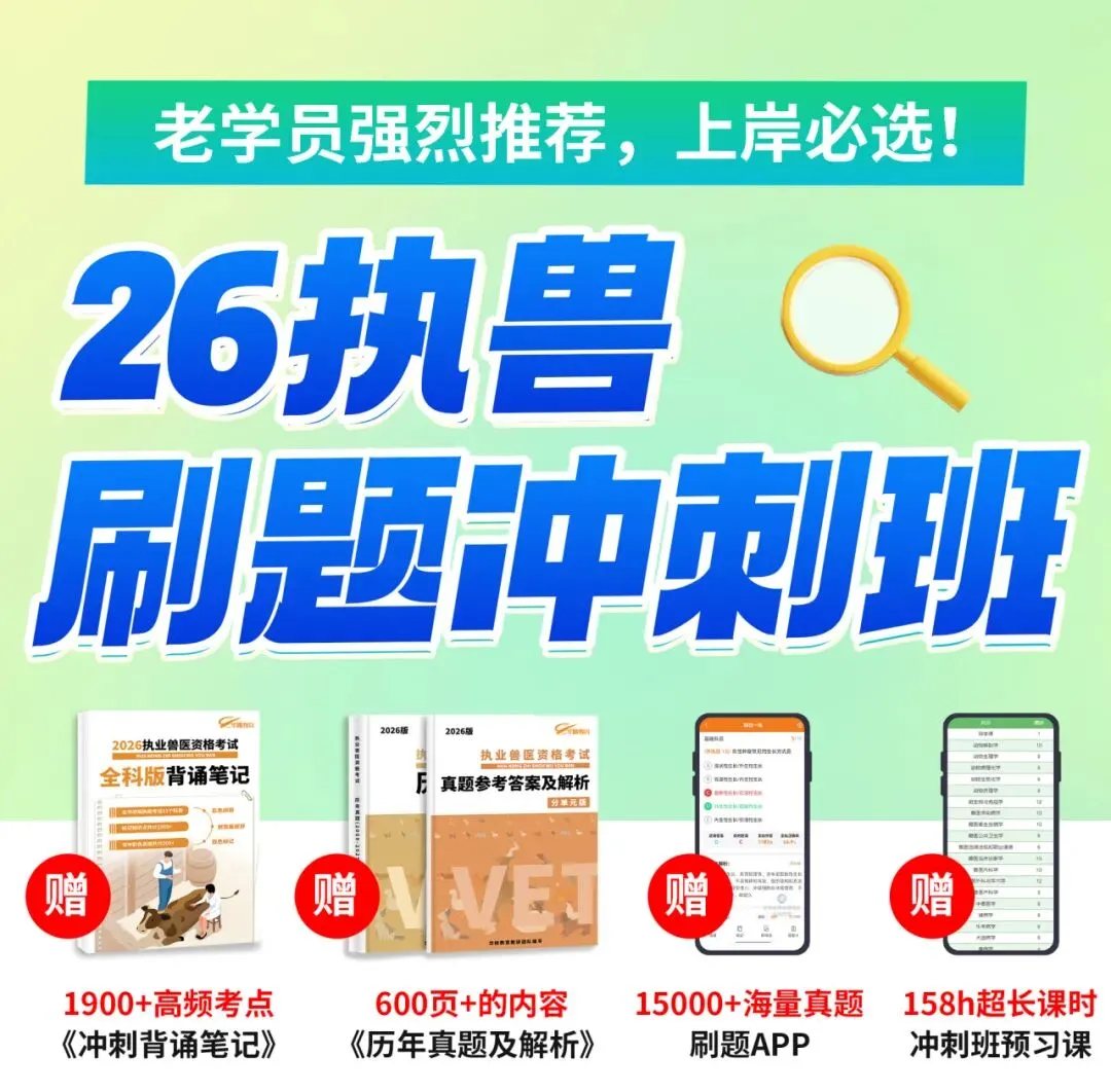 【执兽真题】考前冲刺,一起每日一练-第2张图片-四季读书网 【执兽真题】考前冲刺,一起每日一练-第2张图片-四季读书网