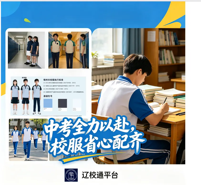 中考冲刺季|辽校通护航辽宁学子,统一校服一站式安心购-第1张图片-四季读书网