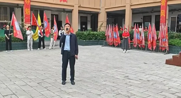 执笔逐梦,亮剑中考!上蔡中学2026年初三学子中考热血壮行!-第14张图片-四季读书网