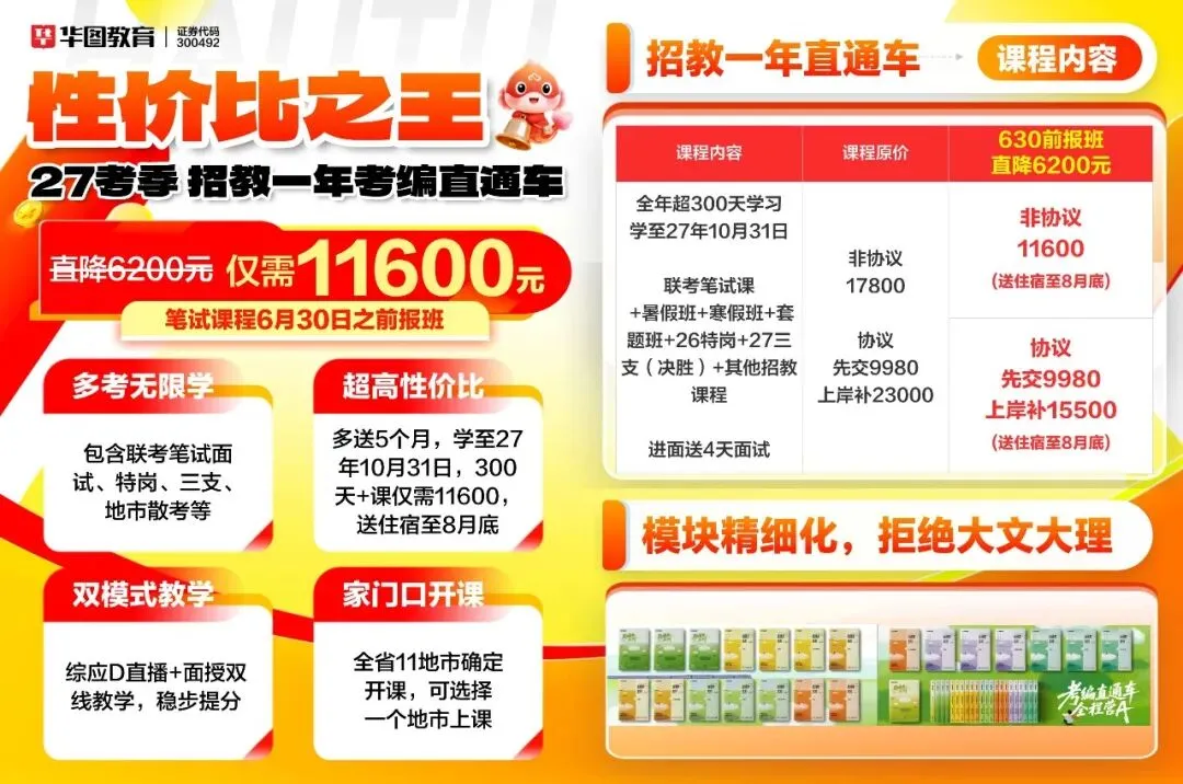 26山西特岗|真题+冲刺卷,你都刷了吗-第8张图片-四季读书网 26山西特岗|真题+冲刺卷,你都刷了吗-第8张图片-四季读书网