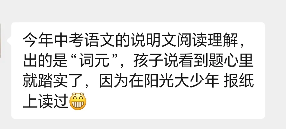 中考语文,孩子说:看到“词元”两个字,一下就踏实了-第3张图片-四季读书网 中考语文,孩子说:看到“词元”两个字,一下就踏实了-第3张图片-四季读书网