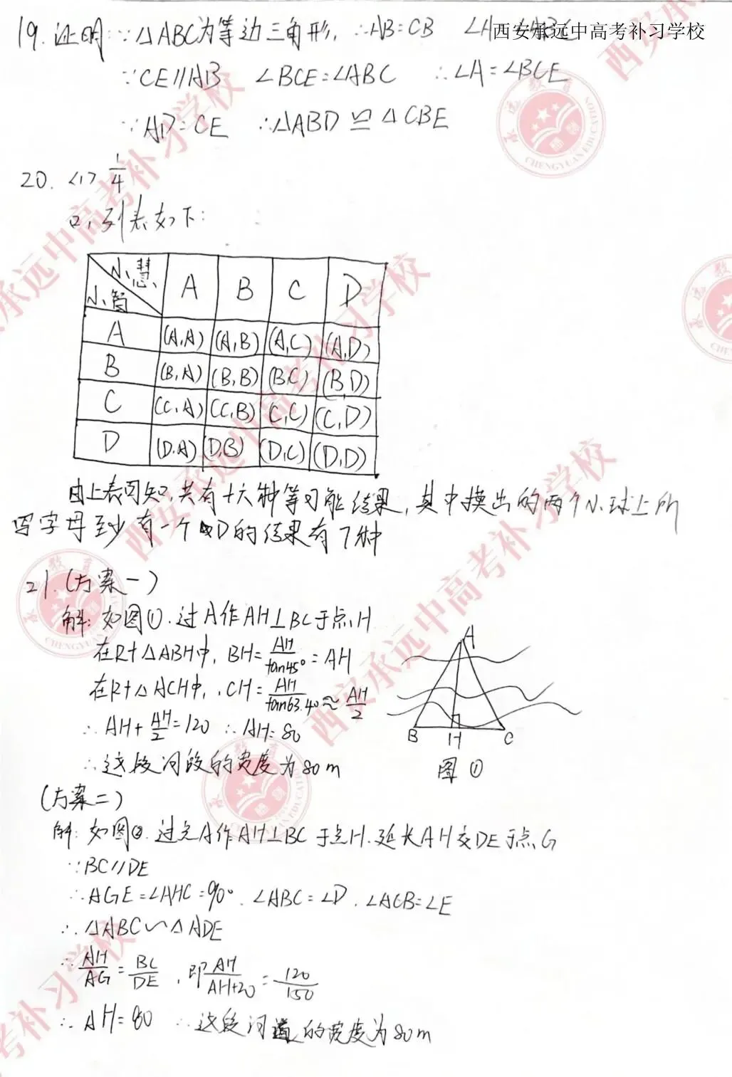 2026陕西中考试题答案!已出!-第21张图片-四季读书网