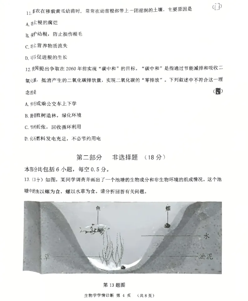 2025年7月沈阳大东七年期末试卷+部分答案-第56张图片-四季读书网