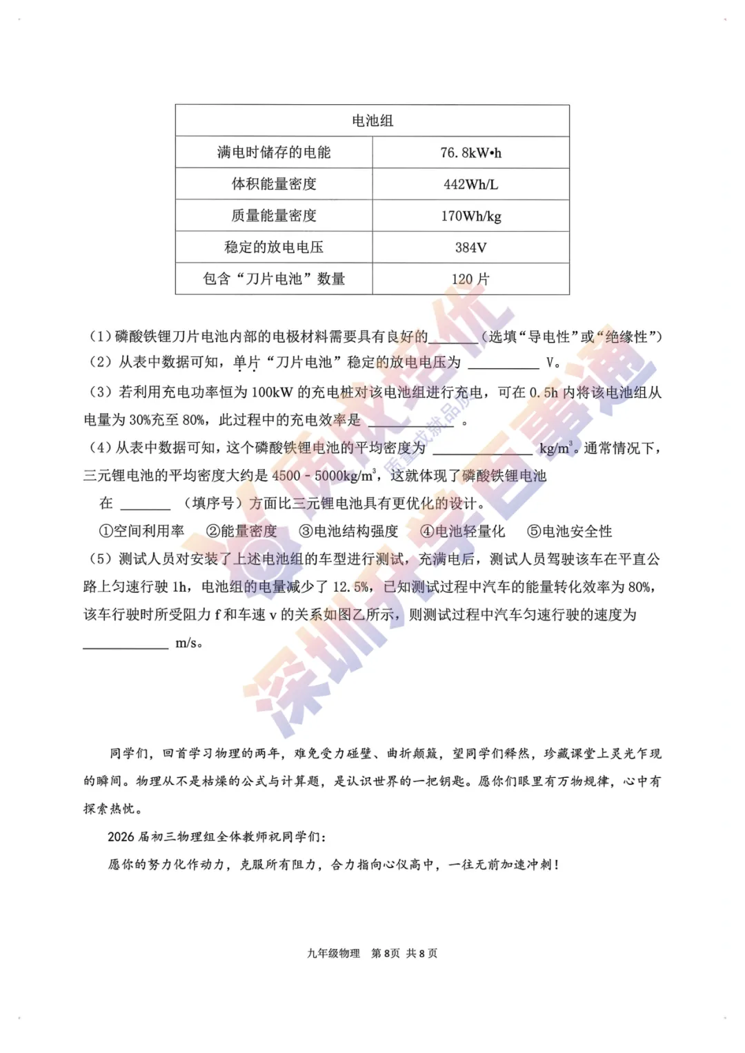 最新!龙华区初三三模全科真题解析出炉!-第61张图片-四季读书网 最新!龙华区初三三模全科真题解析出炉!-第61张图片-四季读书网