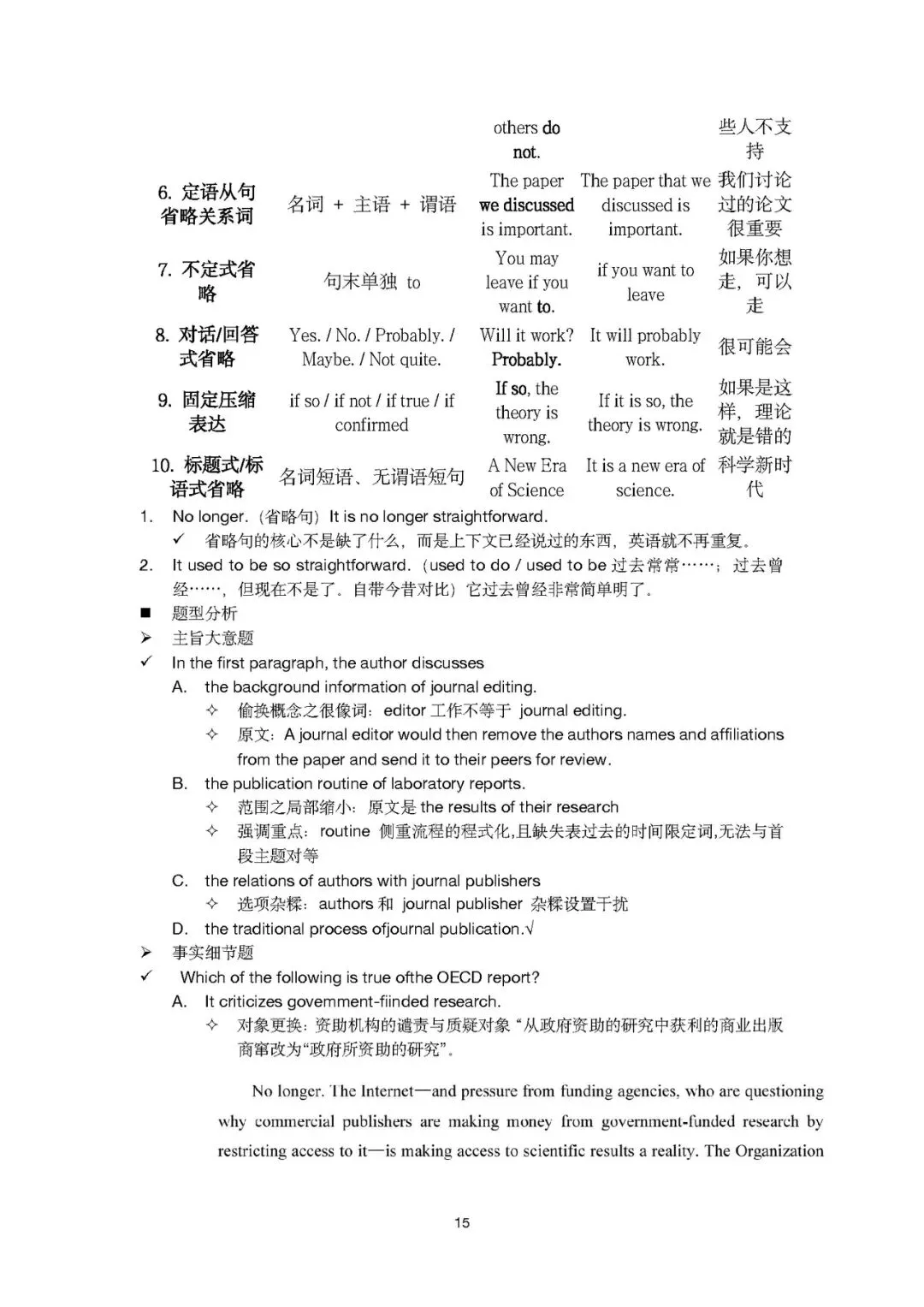 2008考研英语一真题分析丨text1、text2-第15张图片-四季读书网