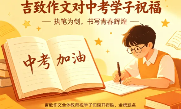 中考答题嘱托与祝福-第1张图片-四季读书网 中考答题嘱托与祝福-第1张图片-四季读书网