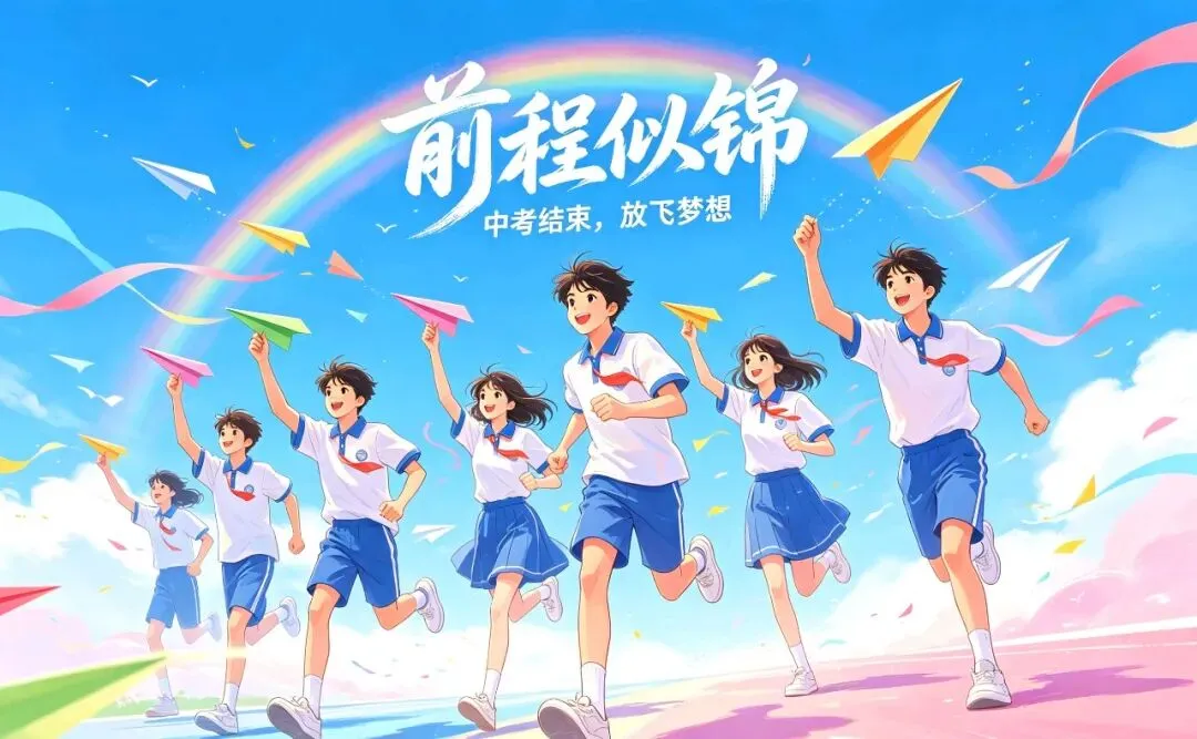 中考落幕,未来可期-第2张图片-四季读书网
