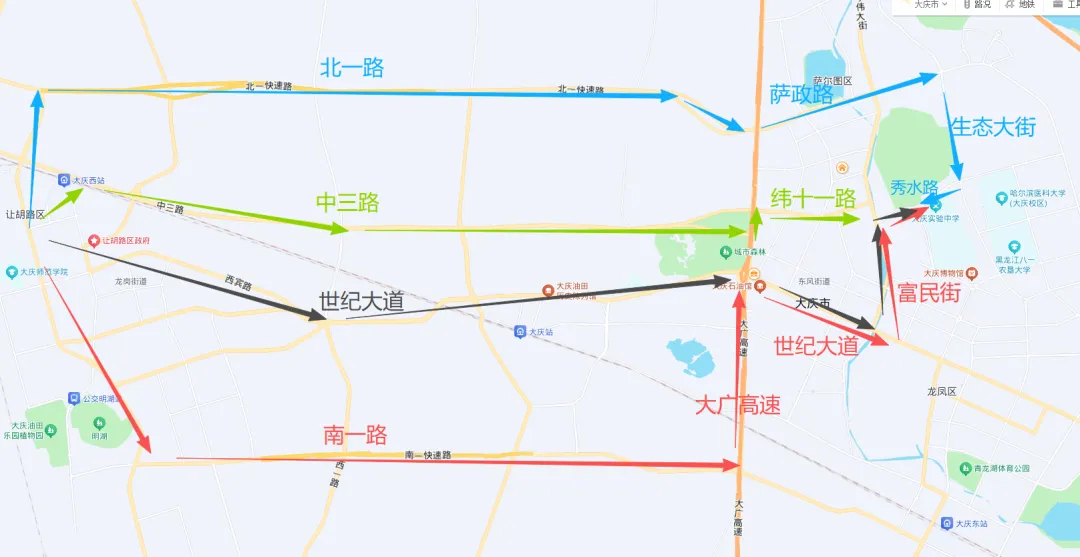 转发收藏!大庆中考送考路线公布!这些易拥堵点请注意绕行-第6张图片-四季读书网 转发收藏!大庆中考送考路线公布!这些易拥堵点请注意绕行-第6张图片-四季读书网