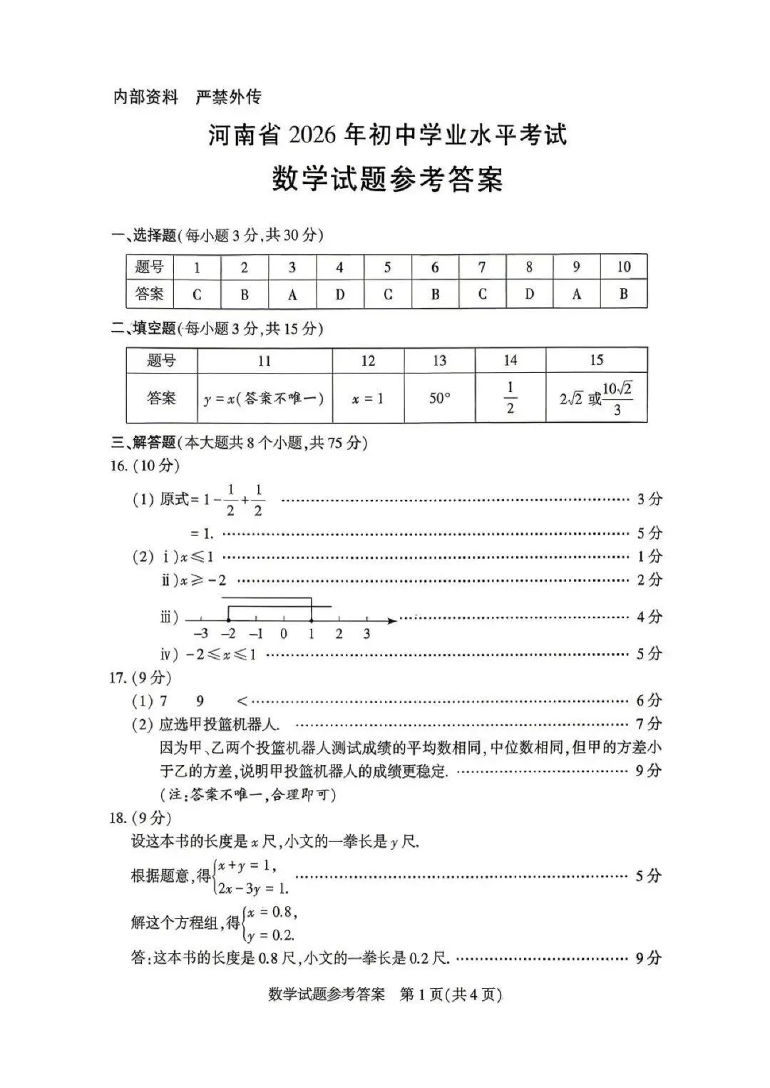 PDF 免费领,2026 河南中考全科真题原卷 + 答案 + 试卷分析-第6张图片-四季读书网