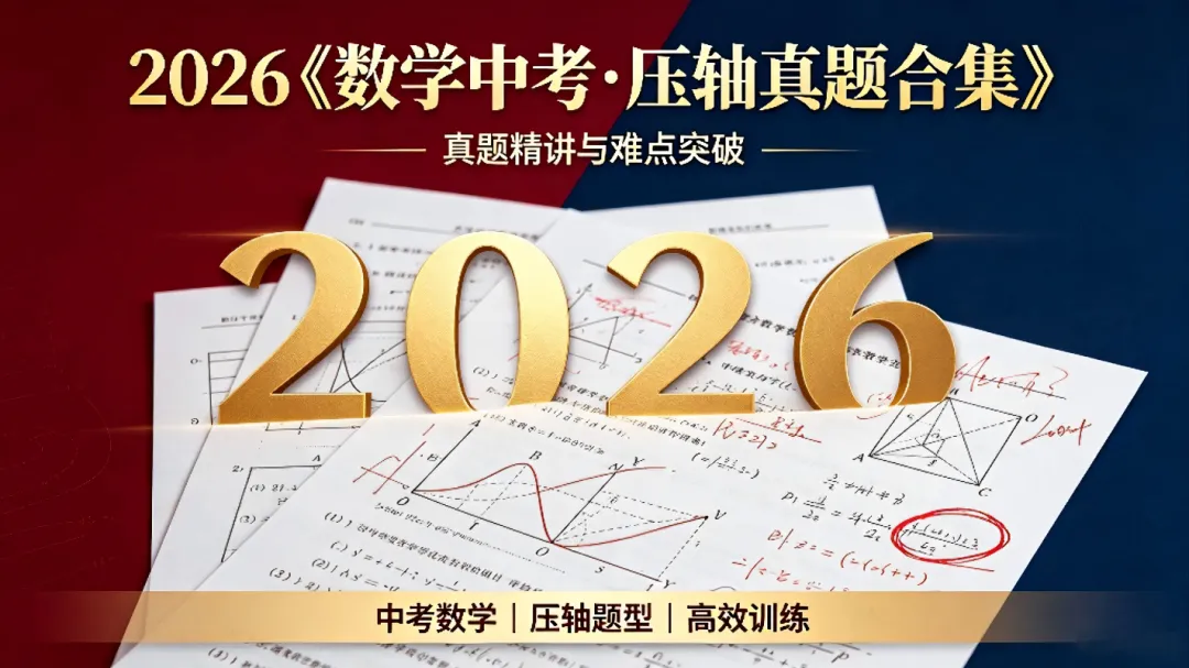 2026《数学中考压轴真题合集》-第1张图片-四季读书网 2026《数学中考压轴真题合集》-第1张图片-四季读书网
