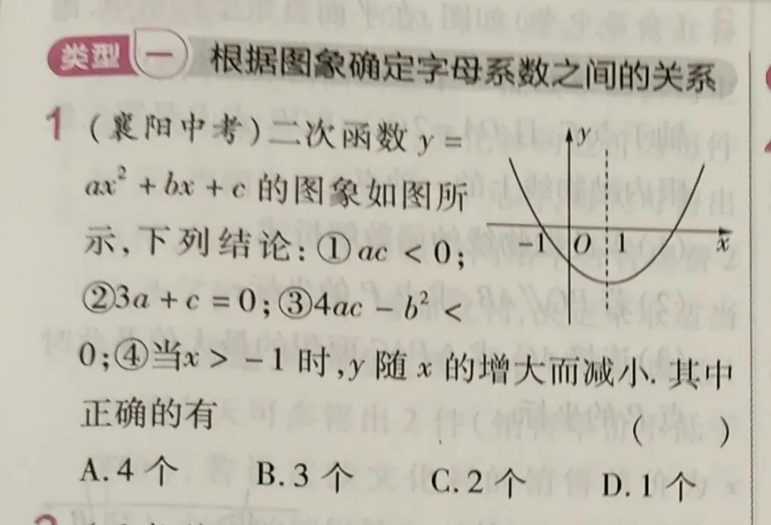 中考选填压轴:二次函数图像与系数abc的关系-第1张图片-四季读书网 中考选填压轴:二次函数图像与系数abc的关系-第1张图片-四季读书网