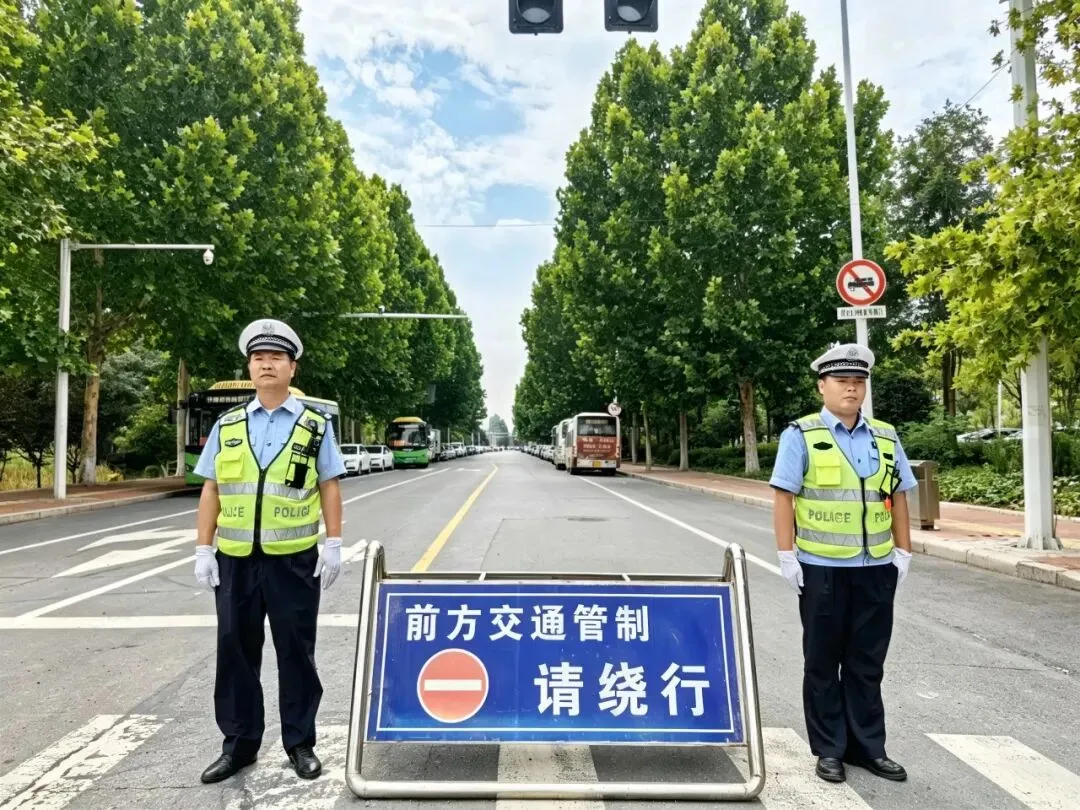 藏蓝护航中考,青春乘风远航!-第7张图片-四季读书网