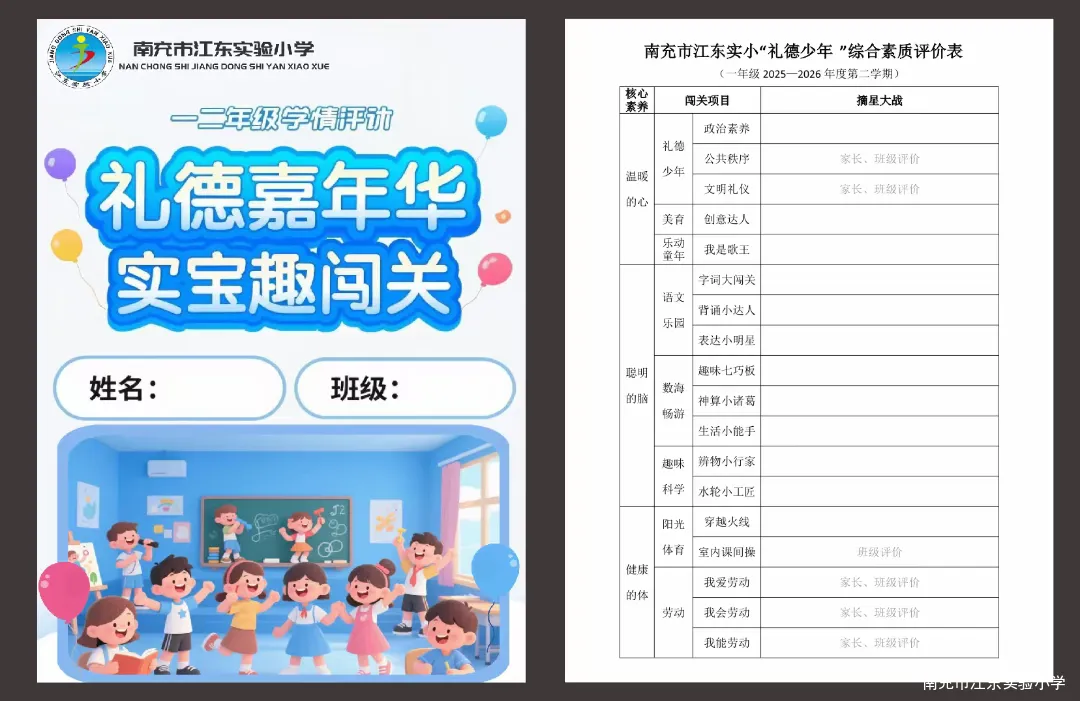 【“礼德+”素质】告别“一张试卷”定乾坤——江东实小“实宝”闯关玩出礼德含金量-第27张图片-四季读书网