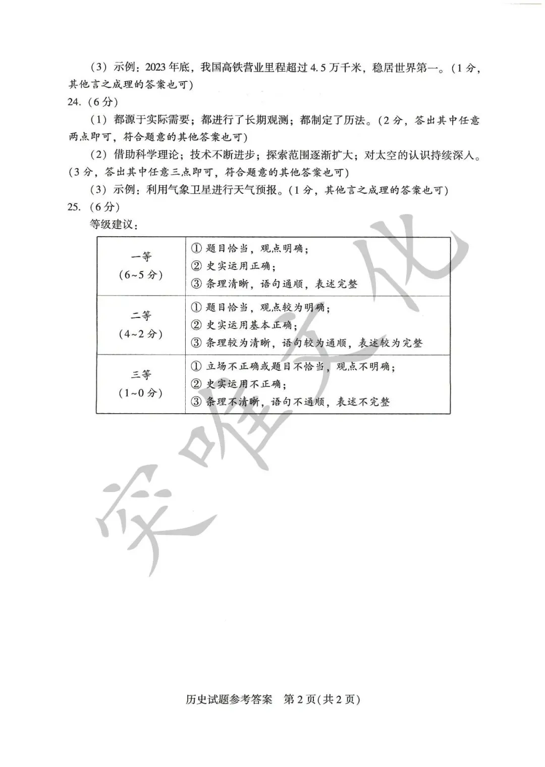 河南省2026年初中学业水平考试试卷+答案(七科高清版)-第32张图片-四季读书网