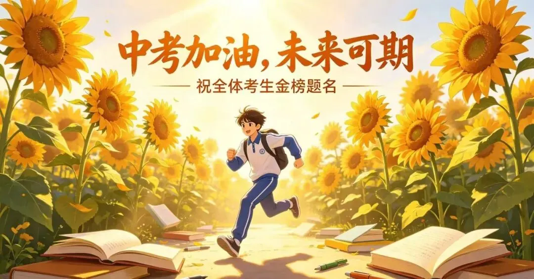 中考加油,未来可期!甘南县安业人力资源服务有限责任公司祝全体考生金榜题名!-第1张图片-四季读书网 中考加油,未来可期!甘南县安业人力资源服务有限责任公司祝全体考生金榜题名!-第1张图片-四季读书网