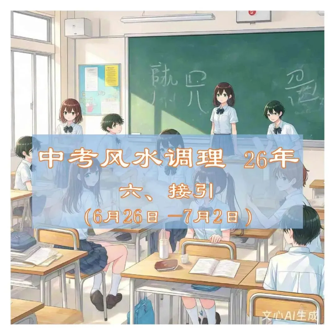 中考风水调理26年6:气运接引(6月19~7月2日)(全网首发)-第1张图片-四季读书网 中考风水调理26年6:气运接引(6月19~7月2日)(全网首发)-第1张图片-四季读书网