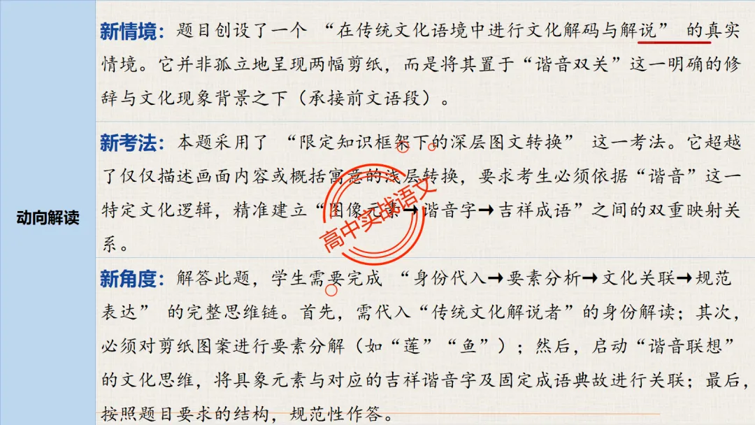【对标2026真题】语用题【创新题型】【五大新考向+五大高频考法+九大创新题型】-第40张图片-四季读书网