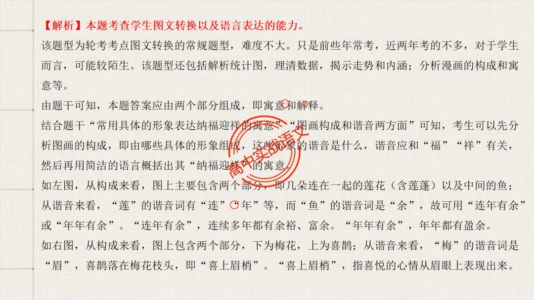 【对标2026真题】语用题【创新题型】【五大新考向+五大高频考法+九大创新题型】-第63张图片-四季读书网