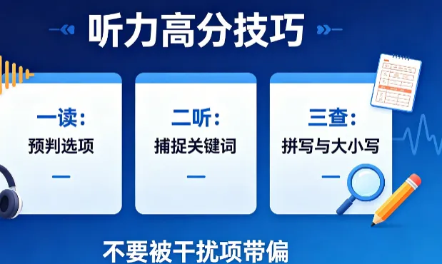 2026 河北中考英语完整版真题复盘!听力填空 + 书信作文原题、阅卷扣分坑全整理,估分直接对照-第3张图片-四季读书网