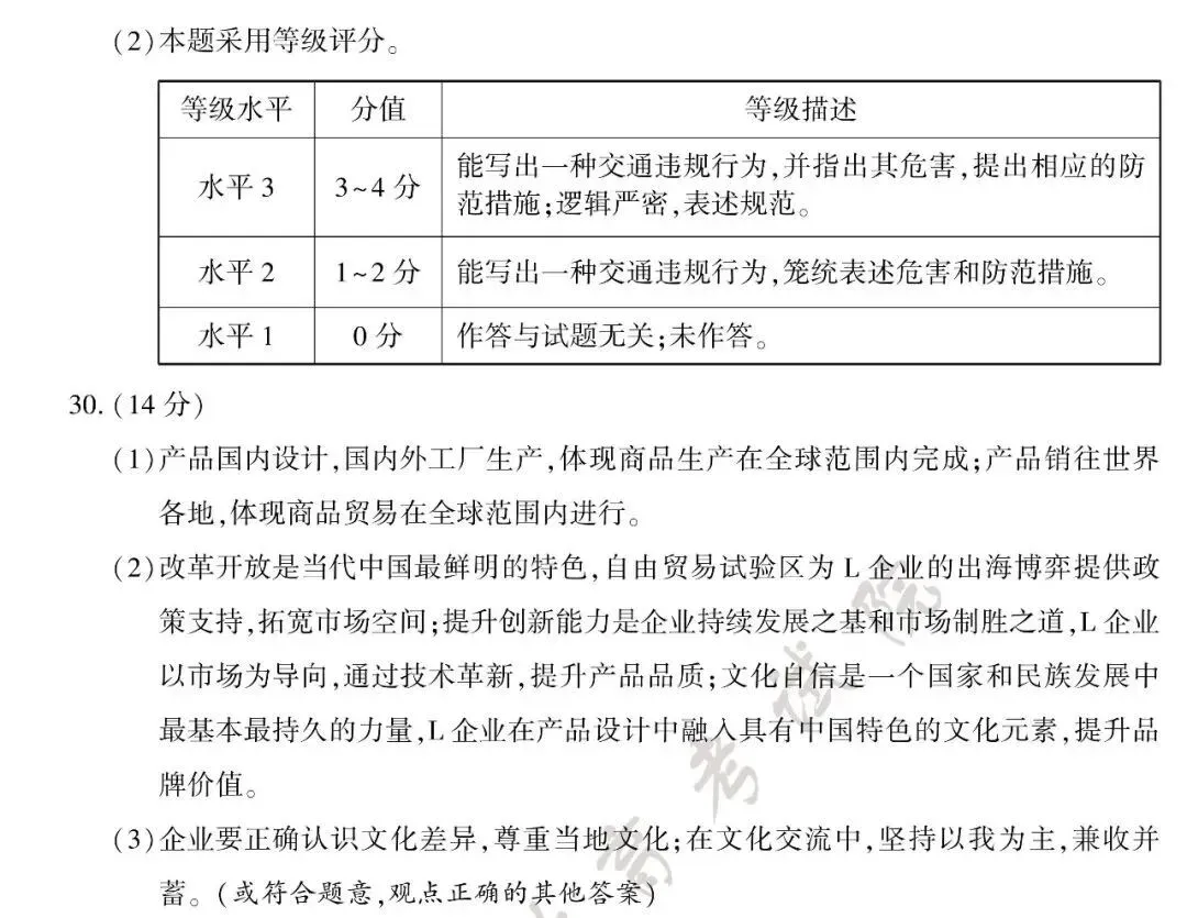 刚刚,2026福建中考试卷+答案发布!-第82张图片-四季读书网