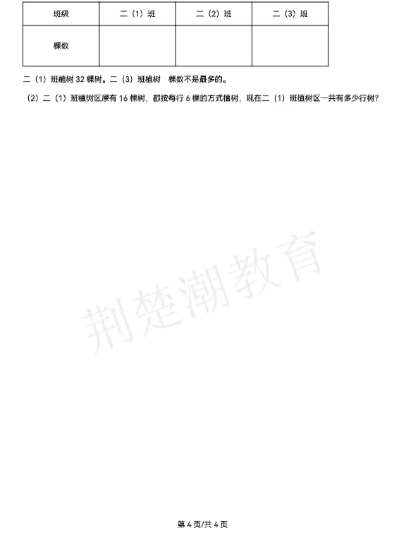 【汉阳区期末真题】 2024-2025学年汉阳区1-5年级各科期末试卷汇总!-第15张图片-四季读书网 【汉阳区期末真题】 2024-2025学年汉阳区1-5年级各科期末试卷汇总!-第15张图片-四季读书网