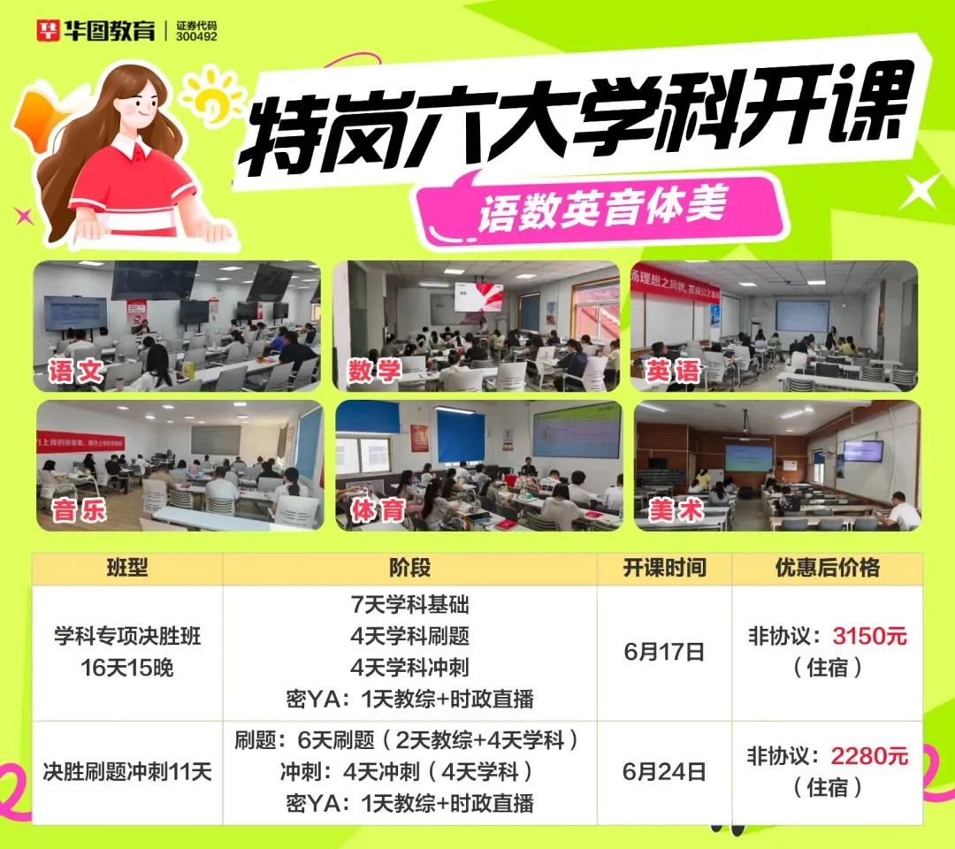 26山西特岗|【冲刺卷+历年真题】,考到就是赚到!-第7张图片-四季读书网