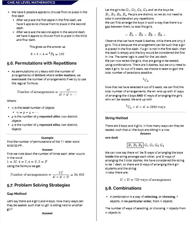 alevel数学核心考点整理,历年真题反复考的就这些,PDF免费领-第12张图片-四季读书网 alevel数学核心考点整理,历年真题反复考的就这些,PDF免费领-第12张图片-四季读书网