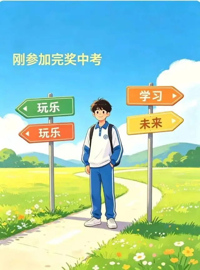 中考落幕不是终点-第1张图片-四季读书网