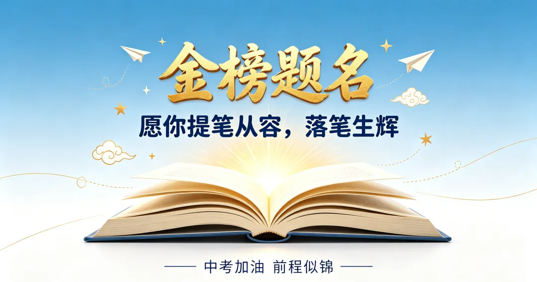关于中考 你只需加油!天空都会为你放晴-第6张图片-四季读书网