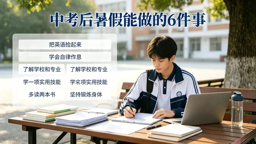 【信医小贴士】中考结束后,你应该干什么?-第3张图片-四季读书网