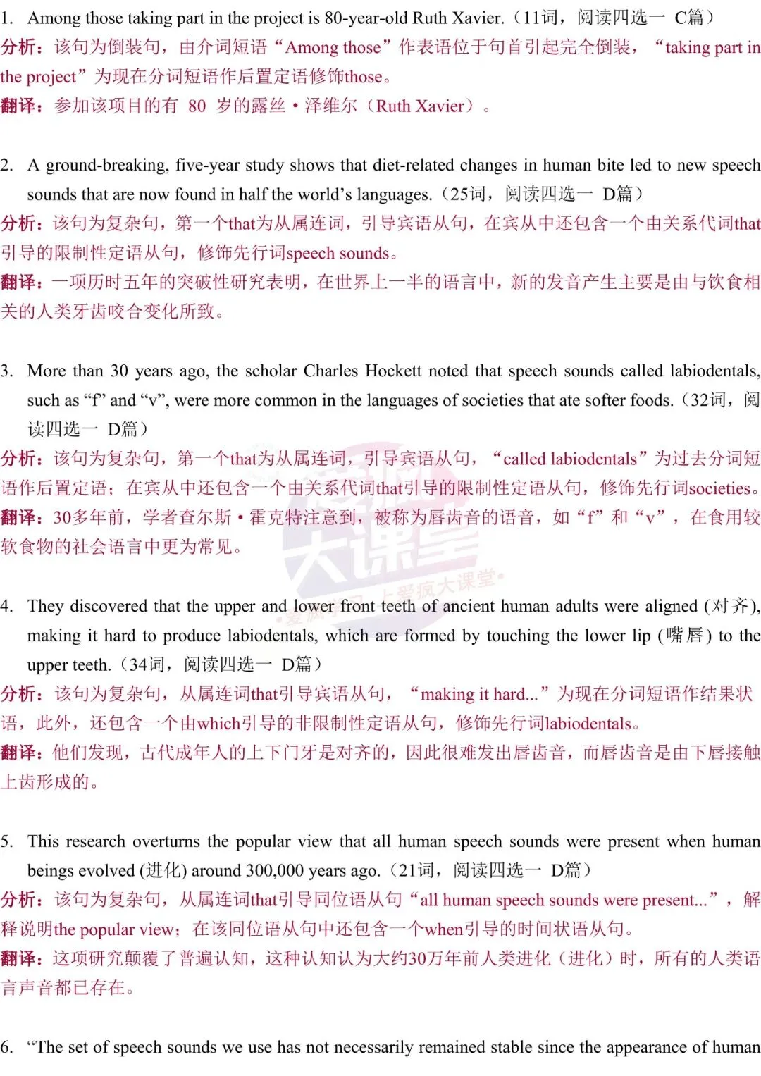 知识定制 | 长难句:三阶式练透高考真题-第40张图片-四季读书网