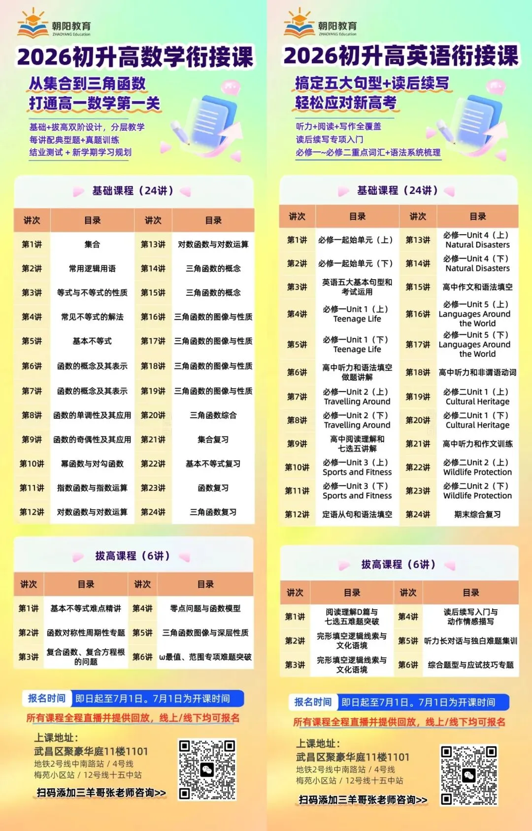 中考结束不是终点,初升高怎么准备?准高一家长注意,2026暑期衔接课方案来了-第7张图片-四季读书网