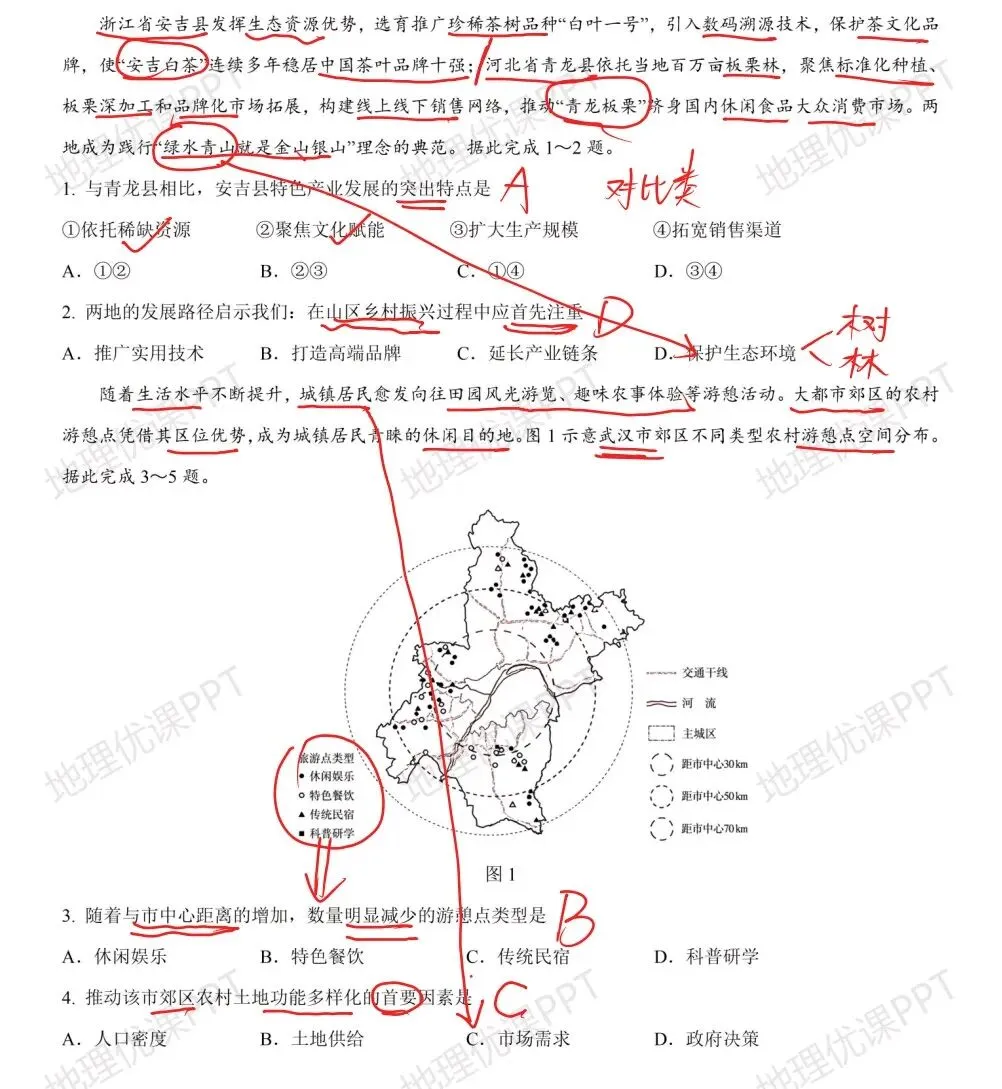 【真题初做】2026年陕甘宁青高考地理卷选择题-第1张图片-四季读书网