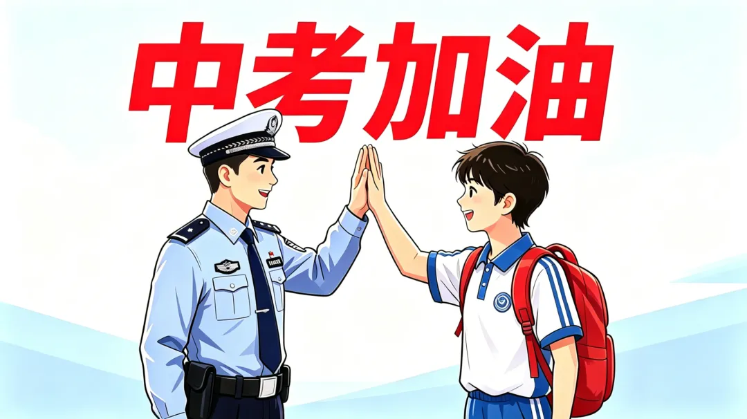 中考首日!宁安公安全力以“护” ,助梦远航!-第15张图片-四季读书网