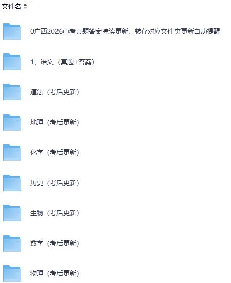2026年广西中考(全科目)试卷真题及答案解析pdf完整版(考后持续更新中)-第4张图片-四季读书网