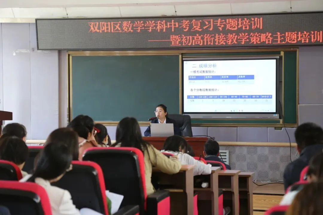 双阳区举行数学学科中考复习专题培训暨初高衔接教学策略主题培训-第14张图片-四季读书网