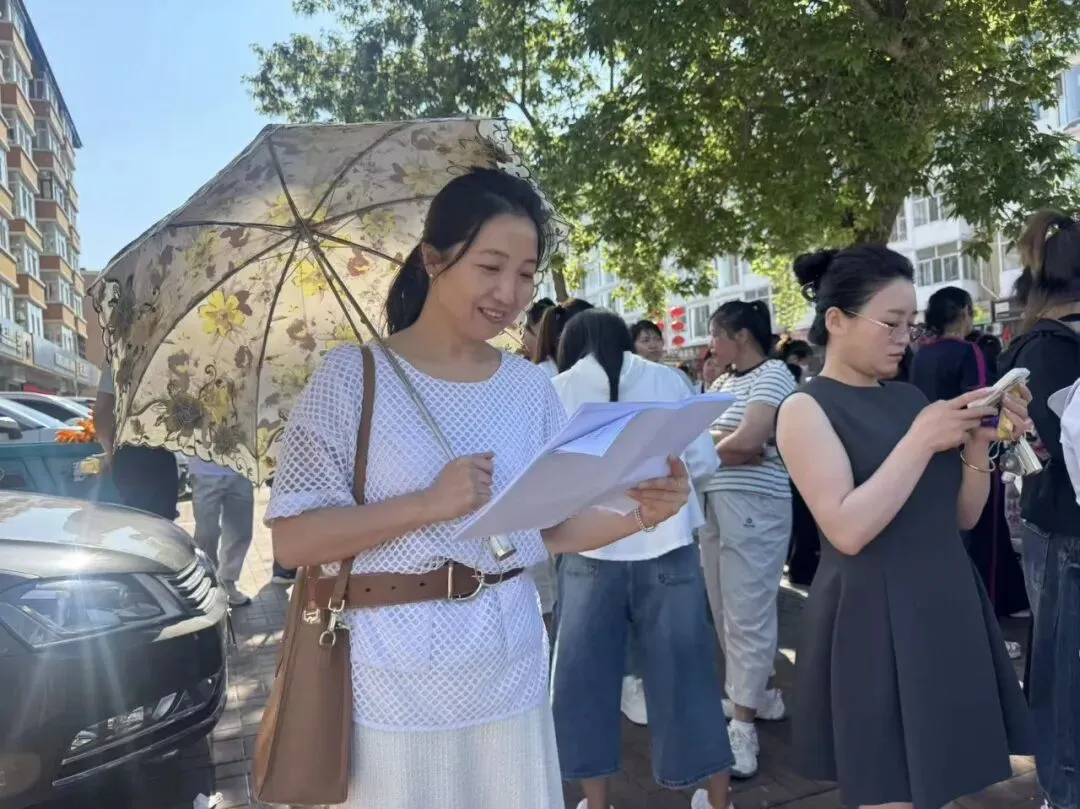 中考现场直击!执笔追梦,为克东学子加油-第11张图片-四季读书网