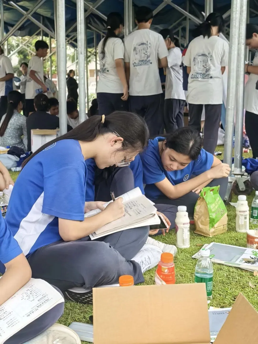 鱼跃龙门 中考必胜 | 三亚崖州湾科技城寰岛实验中学2026届初三送考仪式-第48张图片-四季读书网