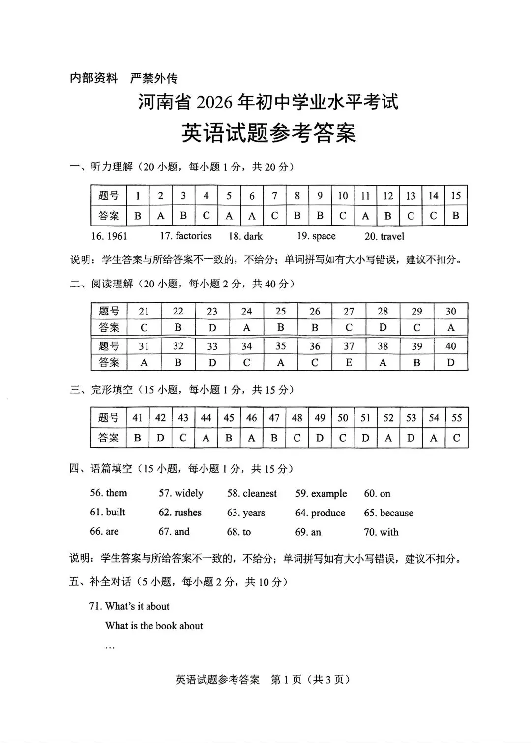 【中考真题】2026年河南中考试卷及答案(七科全)-第31张图片-四季读书网